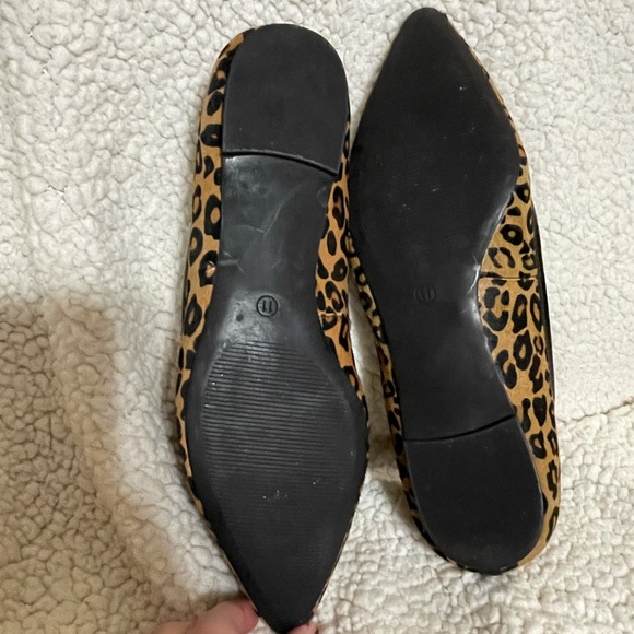 Leopard died cowhide flats - Picture 4 of 4
